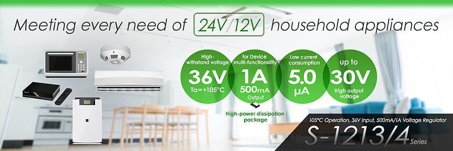 ABLIC S-1213/4 LDO Regulators